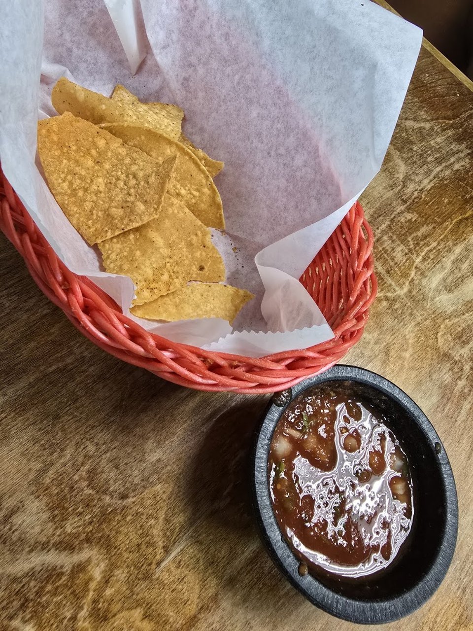 Children's menu beside classic Mexican favorites.