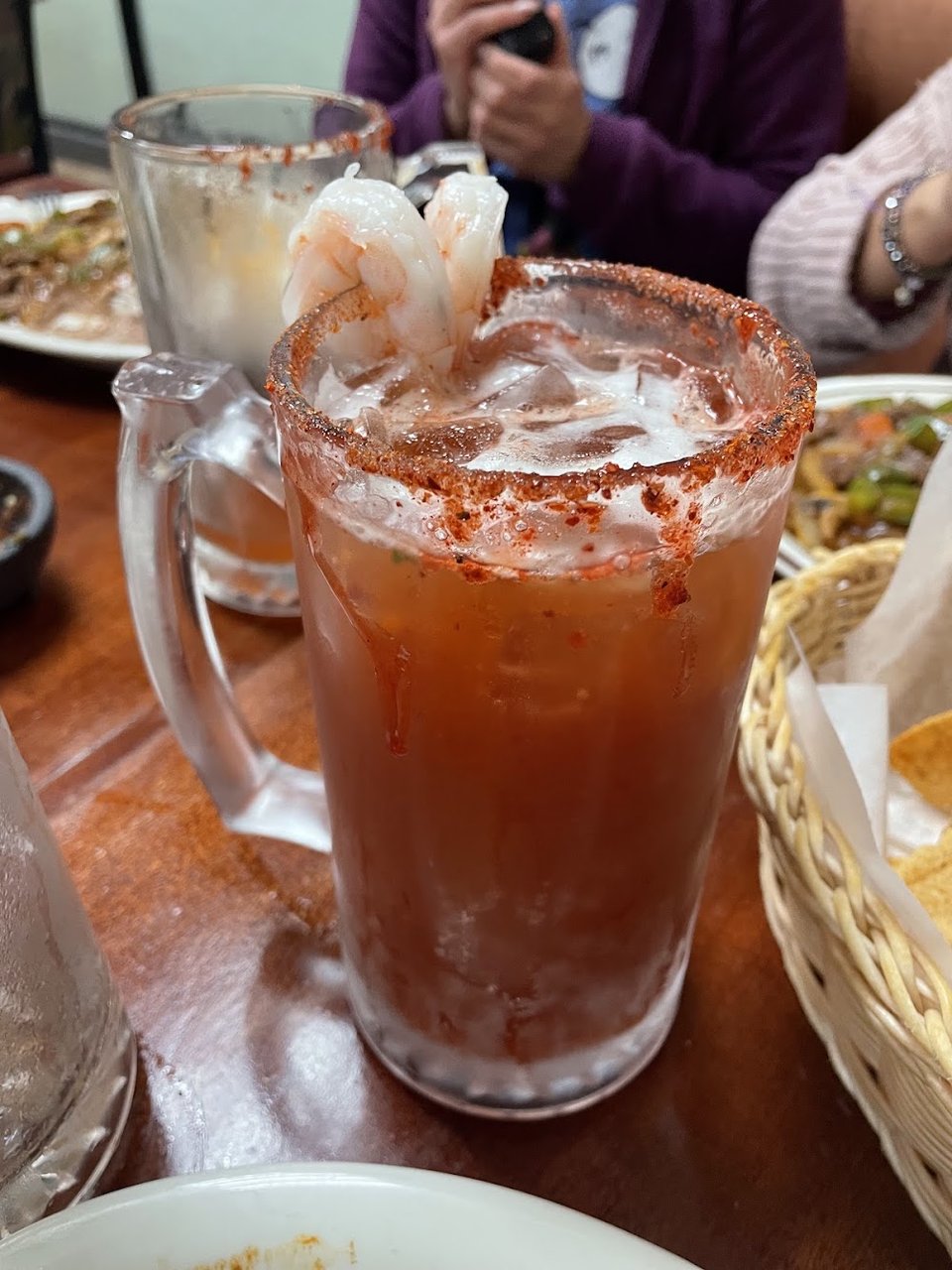 Children's menu beside classic Mexican favorites.